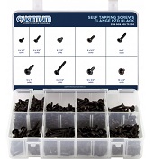 ASSORTED BOX SELF TAPPING SCREWS BOX OF 500 PIECES